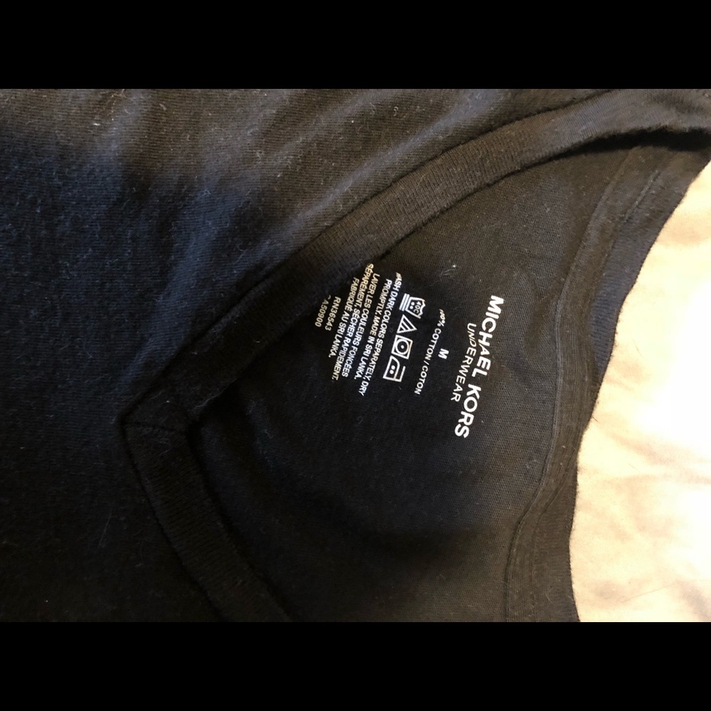 Michael Kors black t shirt